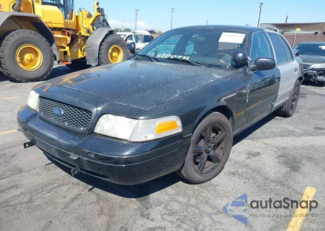 2011 Ford Crown Victoria Police Interceptor из США, поврежденный, VIN 2FABP7BV9BX167814